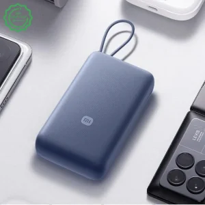 پاوربانک 20.000Mah با توان 33W PD به همراه کابل USB-C مدل Xiaomi PB2030MI (نسخه اورجینال + گارانتی شرکتی)