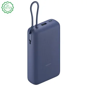 پاوربانک 20.000Mah با توان 33W PD به همراه کابل USB-C مدل Xiaomi PB2030MI (نسخه اورجینال + گارانتی شرکتی)