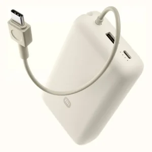 پاوربانک 20.000Mah با توان 33W PD به همراه کابل USB-C مدل Xiaomi PB2030MI (نسخه اورجینال + گارانتی شرکتی)