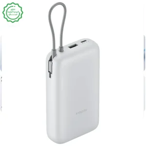 پاوربانک 20.000Mah با توان 22.5W PD به همراه کابل USB-C مدل Xiaomi PB2020MI (نسخه اورجینال + گارانتی شرکتی)