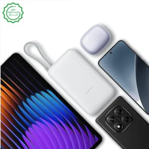 پاوربانک 20.000Mah با توان 22.5W PD به همراه کابل USB-C مدل Xiaomi PB2020MI (نسخه اورجینال + گارانتی شرکتی)