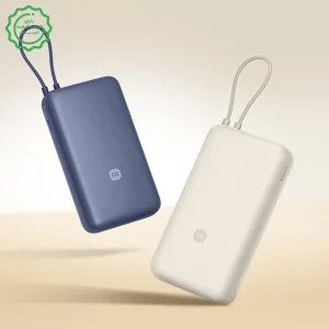 پاوربانک 20.000Mah با توان 22.5W PD به همراه کابل USB-C مدل Xiaomi PB2020MI (نسخه اورجینال + گارانتی شرکتی)