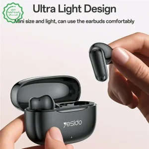 ایربادز بلوتوثی با قابلیت تاچ کنترل HIFI مدل Yesido TWS38 (نسخه اورجینال + گارانتی شرکتی)