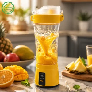 شیکر شارژی و اسموتی ساز با ظرفیت 380ml مدل Juice Blender (A-811)