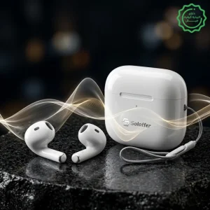 هدفون بی‌سیم طرح ایرپاد 4 با قابلیت Touch Control مدل Soloffer SOLO A6 (اورجینال+گارانتی)
