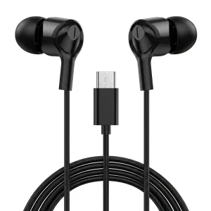 هندزفری مکالمه دار سیمی جک تایپ سی Hi-Fi Noise Reduction مدل Soloffer h55 (اورجینال+گارانتی)