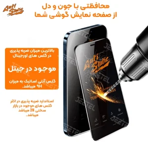 محافظ صفحه نمایش گوشی Xiaomi Redmi Note 15 Pro 5G / Poco F7 آنتی استاتیک اورجینال (Mietubl)