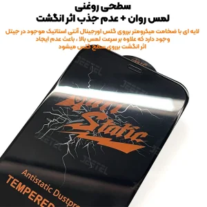 محافظ صفحه نمایش گوشی Xiaomi Redmi Note 15 Pro 5G / Poco F7 آنتی استاتیک اورجینال (Mietubl)