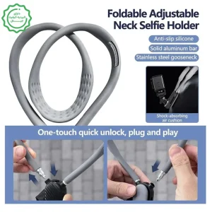 هولدر گردنی موبایل و دوربین 2in1 از برند جی ماری Jmary MG-01 Neck Holder (اورجینال+گارانتی)