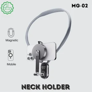 هولدر گردنی موبایل و دوربین 2in1 مغناطیسی از برند جی ماری Jmary MG-02 Neck Holder (اورجینال+گارانتی)