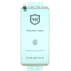 برچسب PMMA محافظ صفحه نمایش اورجینال مناسب برای گوشی Samsung Galaxy Note 9 / Note 8 مدل پلیمر نانو بک بورد سبز