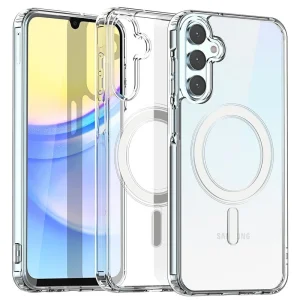 قاب مگ سیف شفاف مناسب برای Samsung Galaxy A15