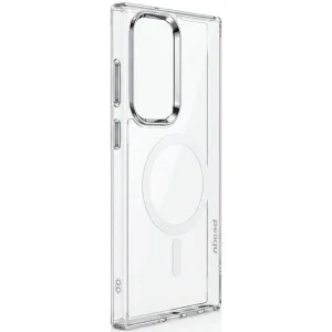 کاور شفاف مگ سیف مدل Belkin Clear Metal مناسب برای Samsung Galaxy S24 Ultra