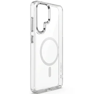 کاور شفاف مگ سیف مدل Belkin Clear Metal مناسب برای Samsung Galaxy S24 FE