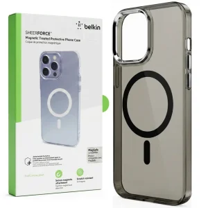 کاور شفاف مگ سیف مدل Belkin Clear Metal مناسب برای iPHONE 13