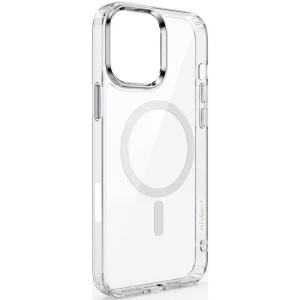 کاور شفاف مگ سیف مدل Belkin Clear Metal مناسب برای iPHONE 16 Pro Max