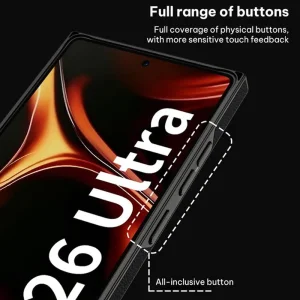 کاور چرمی مات GKK مدل Leather Case مناسب برای گوشی Samsung Galaxy S26 Ultra