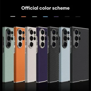 کاور چرمی مات GKK مدل Leather Case مناسب برای گوشی Samsung Galaxy S26 Ultra