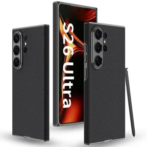 کاور چرمی مات GKK مدل Leather Case مناسب برای گوشی Samsung Galaxy S26 Ultra