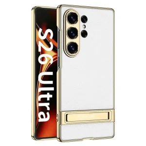 کاور چرمی استندار مدل GKK Stand Design مناسب برای گوشی Samsung Galaxy S26 Ultra