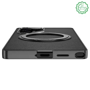کاور چرمی GKK مدل Magsafe Stand مناسب برای گوشی Samsung Galaxy S23 Ultra