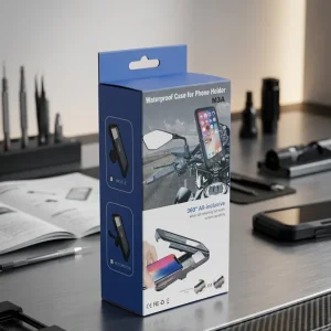 هولدر و نگهدارنده ضدرطوبت موبایل مخصوص دوچرخه و موتور مدل Bike Holder M3A