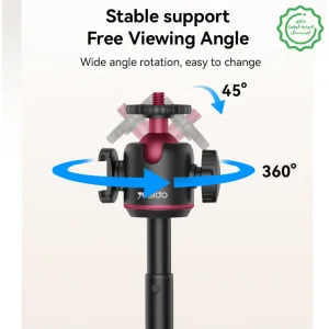 سه پایه و مونوپاد مدل 360 درجه 650MM از برند یسیدو Yesido SF26 (100% اورجینال)