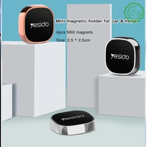 مینی هولدر مگنتی سکه ای مدل دیواری و داشبورد از برند YESIDO C81 (100% اورجینال)