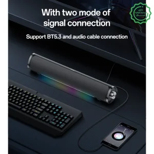 اسپیکر بلوتوثی ساندبار مدل RGB 10W Hifi Sound از برند یسیدو Yesido YSW27 (100% اورجینال)