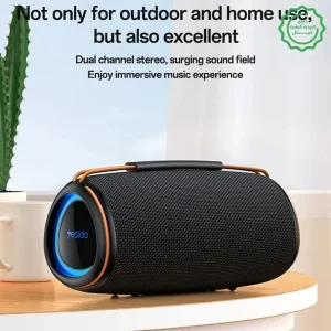 اسپیکر بلوتوثی بوم باکس مدل 30W TWS RGB از برند یسیدو Yesido YSW38 (100% اورجینال)