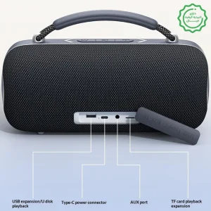 اسپیکر بلوتوثی بوم باکس مدل ضدآب 60W RGB IPX5 از برند یسیدو Yesido YSW43 (100% اورجینال)