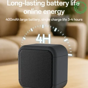 مینی اسپیکر بلوتوثی 5W مدل سیلیکونی Heavy Bass از برند یسیدو Yesido YSW35 (100% اورجینال)