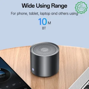 مینی اسپیکر بلوتوثی 3W مدل آلیاژ روی ضدآب IPX5 از برند یسیدو Yesido YSW30 (100% اورجینال)
