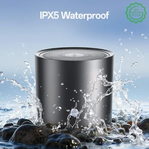 مینی اسپیکر بلوتوثی 3W مدل آلیاژ روی ضدآب IPX5 از برند یسیدو Yesido YSW30 (100% اورجینال)