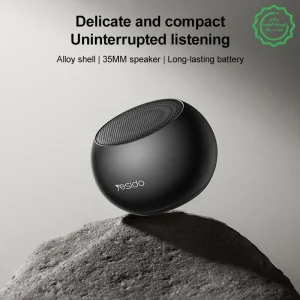 مینی اسپیکر بلوتوثی 3W مدل آلومینیومی TWS از برند یسیدو Yesido YSW33 (100% اورجینال)