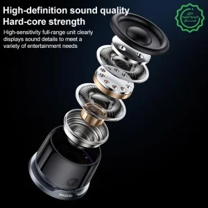 مینی اسپیکر بلوتوثی مگنتی 3W مدل استندشو RGB از برند یسیدو Yesido YSW32 (100% اورجینال)