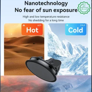 هولدر نگهدارنده پایه دار ماشین و رومیزی مدل چسبی وکیومی از برند YESIDO C268 (100% اورجینال)