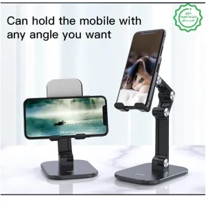 هولدر نگهدارنده رومیزی 480 درجه مدل Double Folding از برند YESIDO C104 (100% اورجینال)