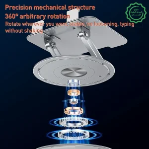 استند نگهدارنده تبلت رومیزی مدل 360 درجه 3K از برند YESIDO C293 (100% اورجینال)