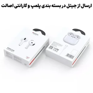 هندزفری بلوتوثی طرح ایربادز 4 مدل HIFI BT6.0 از برند یسیدو مدل Yesido JB28 (100% اورجینال)
