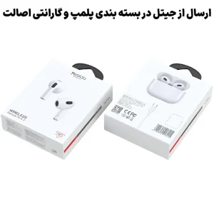 هندزفری بلوتوثی طرح ایربادز پادز 3 مدل HIFI BT6.0 از برند یسیدو مدل Yesido JB26 (100% اورجینال)