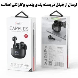 هندزفری بلوتوثی نمایشگردار با قابلیت ENC از برند یسیدو مدل Yesido TWS19 (100% اورجینال)