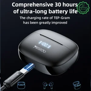 هندزفری بلوتوثی نمایشگردار با قابلیت ANC True Wireless از برند یسیدو مدل Yesido TWS23 (100% اورجینال)