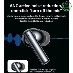 هندزفری بلوتوثی نمایشگردار با قابلیت ANC True Wireless از برند یسیدو مدل Yesido TWS23 (100% اورجینال)