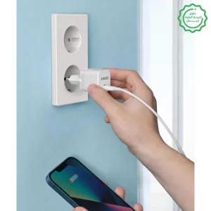 آداپتور فست شارژ PD 20W از برند انکر مدل ANKER A2149 Power Port3 (100% اورجینال)