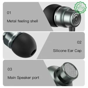 هندزفری سیمی جک دار با قابلیت Hifi و مکالمه HD مدل Yesido YH32 (100% اورجینال)