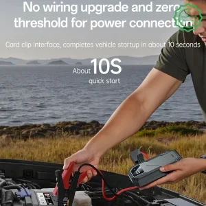 جامپ استارتر و پاوربانک مدل 800A 6000Mah از برند YESIDO VC11 (100% اورجینال)