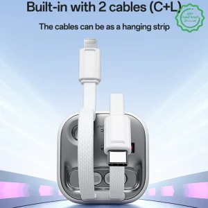 پاوربانک به همراه کابل همراه مدل 22.5W 20.000Mah از برند YESIDO YP86 (100% اورجینال)