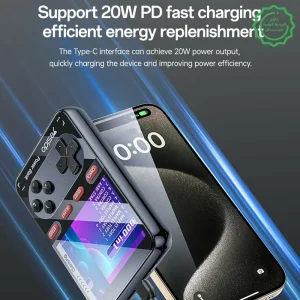 پاوربانک و کنسول گیم به همراه کابل مدل 20W 10.000Mah از برند YESIDO YP87 (100% اورجینال)