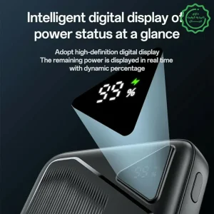 پاوربانک 10.000Mah فست شارژ مدل دو پورت با توان ماکزیمم 22.5W از برند YESIDO YP82 (100% اورجینال)